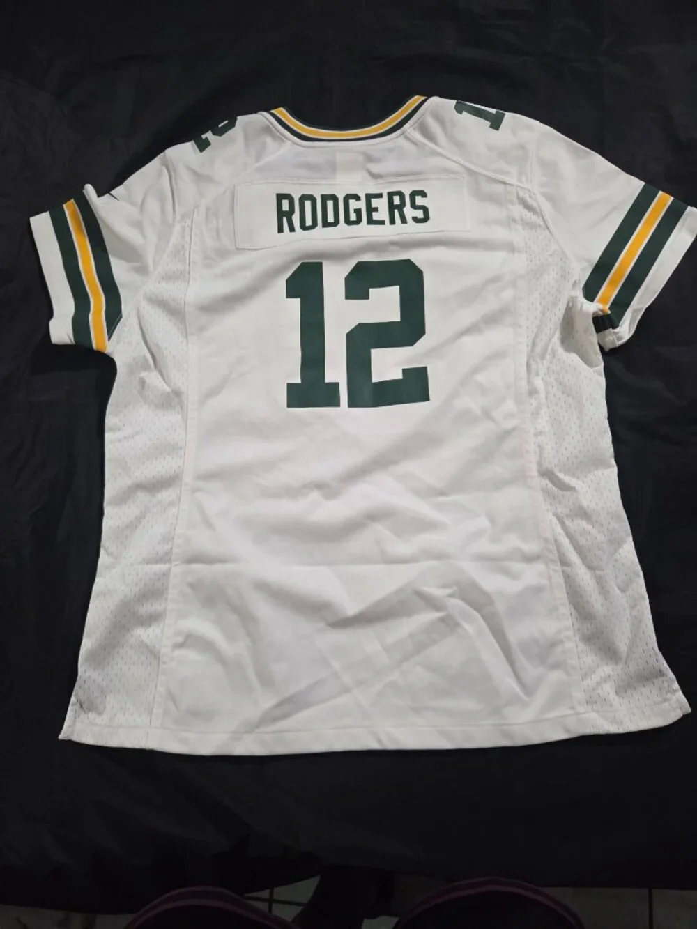 NFL Green Bay Packers Aaron Rodgers Jersey Nike On Field Women's Size XL White